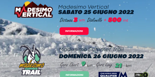 Tutte le sfumature del trail running in Valchiavenna con Madesimo Vertical e Summer Trail 