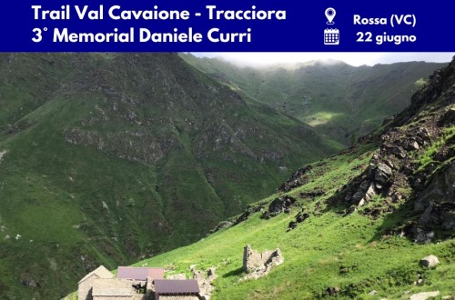 Trail Val Cavaglione-Tracciora - 3° Memorial Daniele Curri